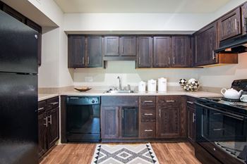 Newly renovated kitchens